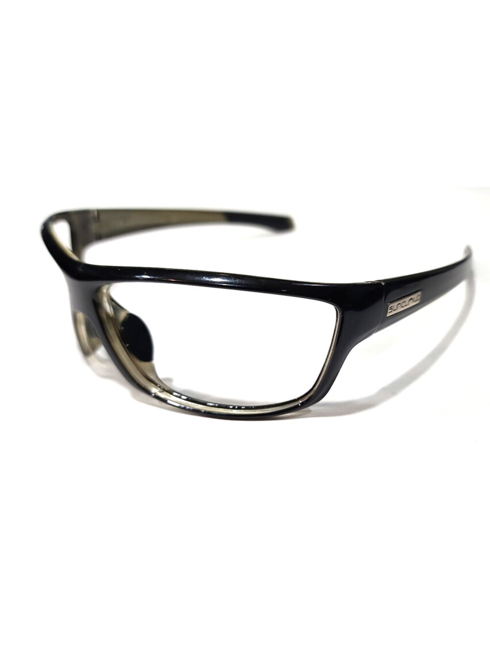Suncloud Conductor Black Wrap Sunglasses Frame Only